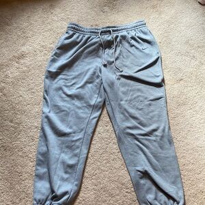 Nice warm and thick gray sweats!! Lightly used!!!!